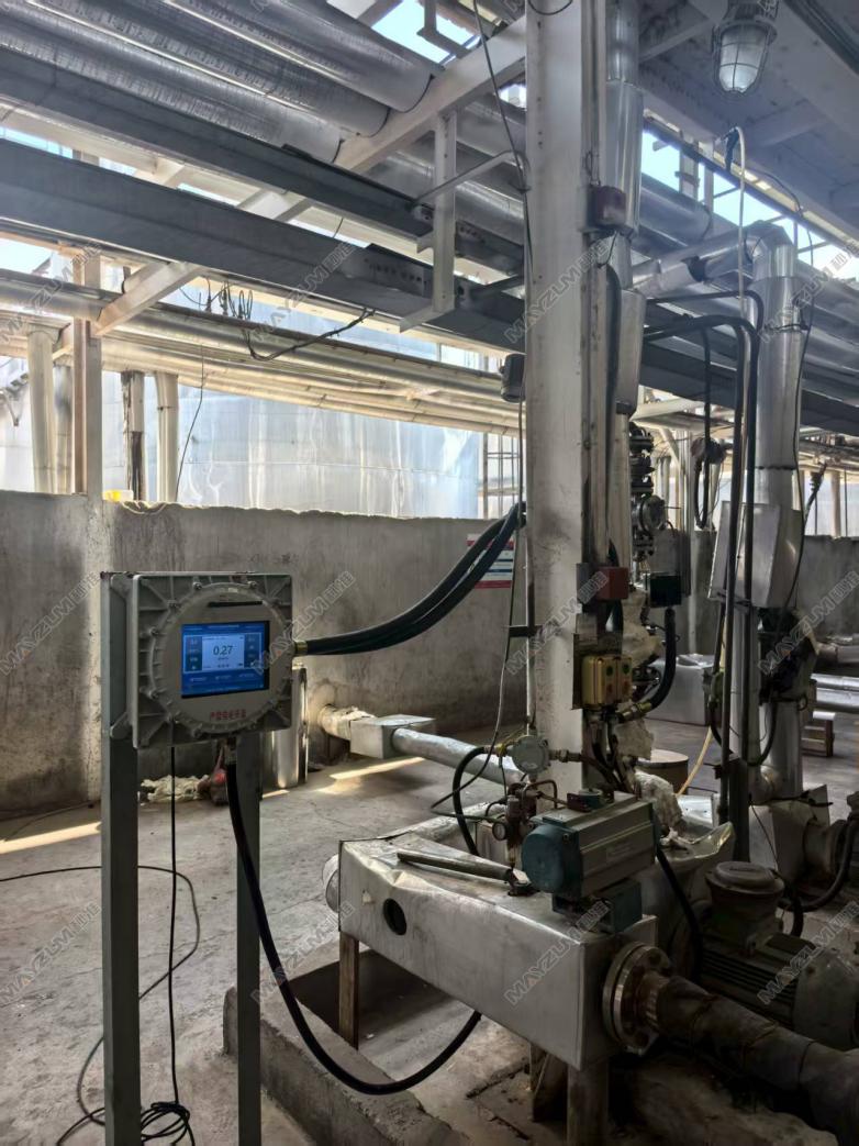 MAYZUM高精度PPM级含水率分析系统在苯酚卸车现场的应用